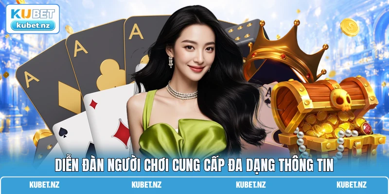 Diễn đàn người chơi cung cấp đa dạng thông tin Diễn đàn người chơi cung cấp đa dạng thông tin