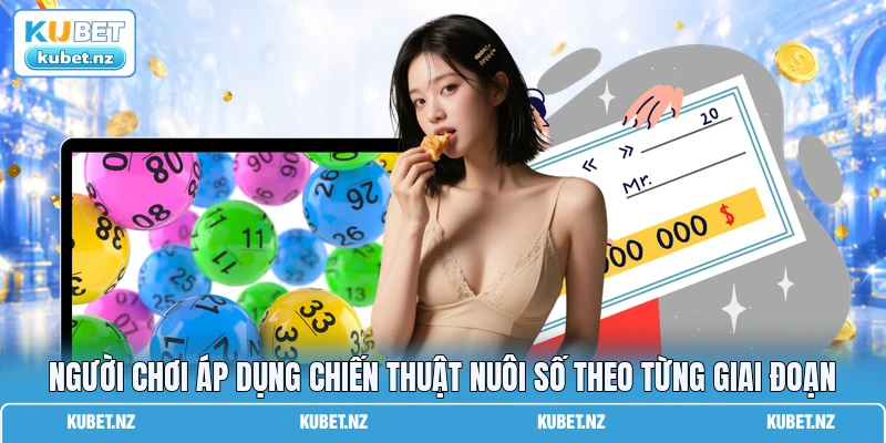 Người chơi áp dụng chiến thuật nuôi số theo từng giai đoạn